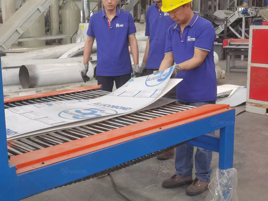 ACP Panel Plate Heating Separating Machine