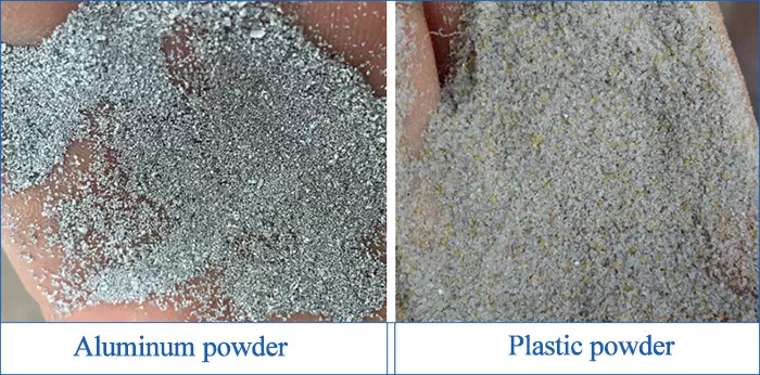 Aluminum and plastic recycling