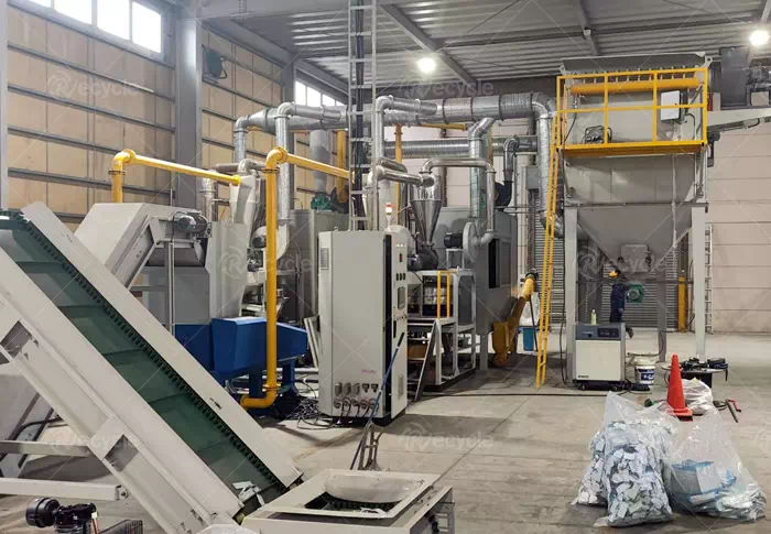 Japanese aluminum plastic medical board recycling customer site
