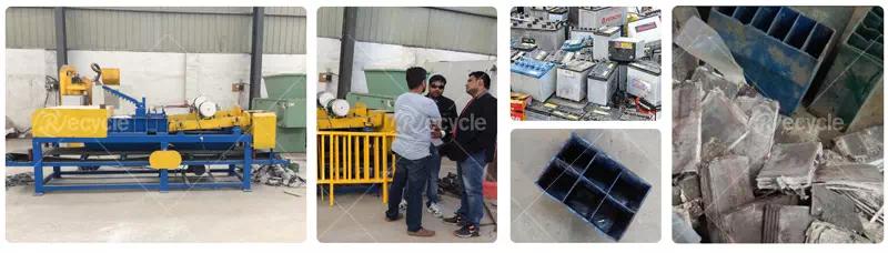 Lead-acid battery dismantling equipment