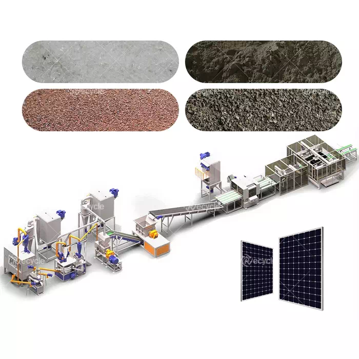 PV Solar Panel Recycling Plant
