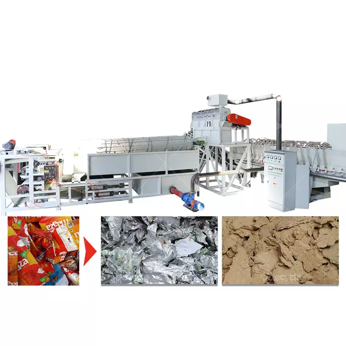 Paper Plastic Recycling Separating Machine