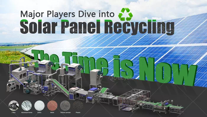Solar panel recycling technology solution