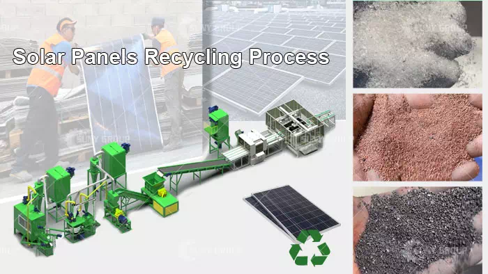 Solar Panels Recycling Process