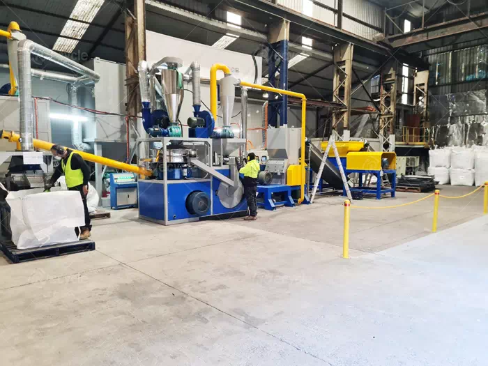 Aluminum-plastic Recycling Equipment for Australian Customers