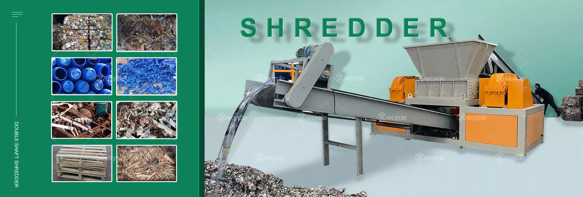 Double Shaft Shredder