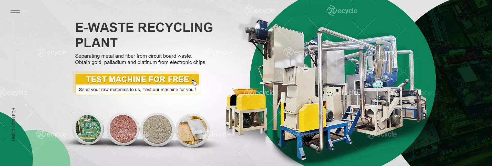 E-Waste Recycling Plant