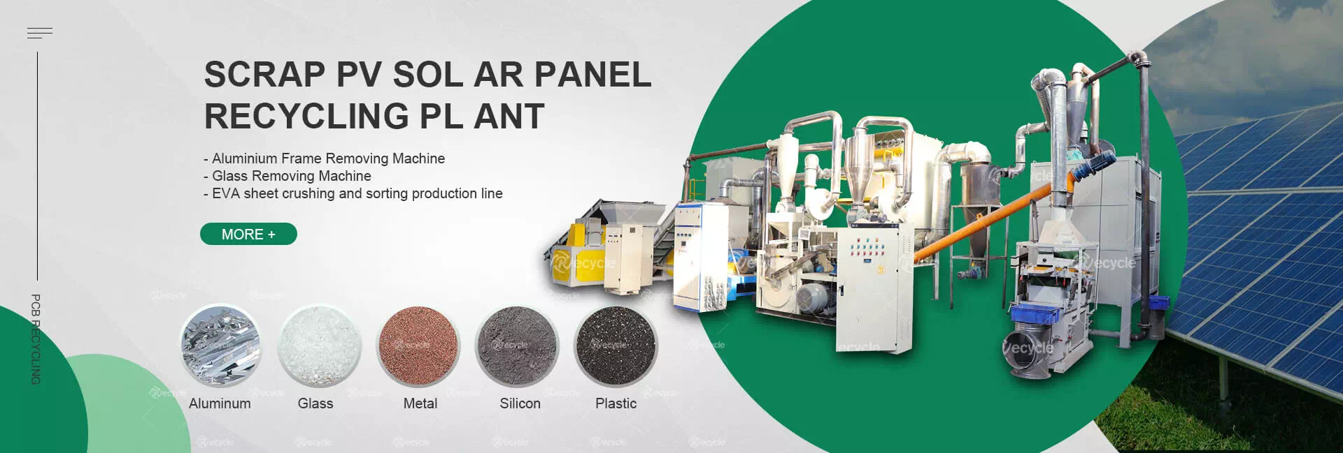 Solar Panel Recycling Plant