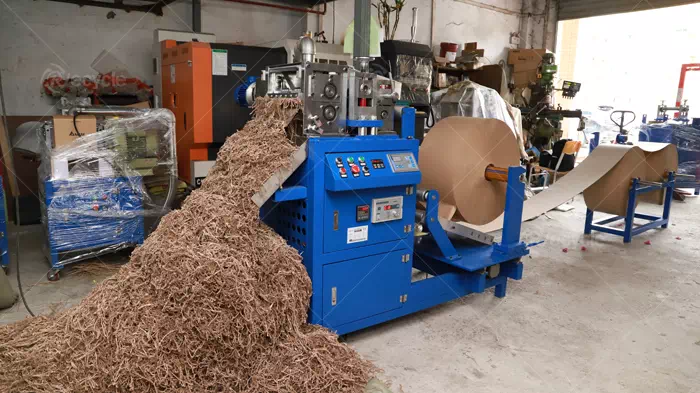 Industrial-Grade Crinkle Paper Filler Shredder