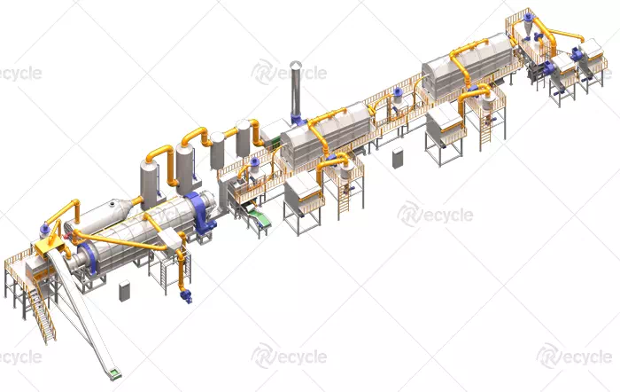 Lithium Battery Recycling Machine Equipment