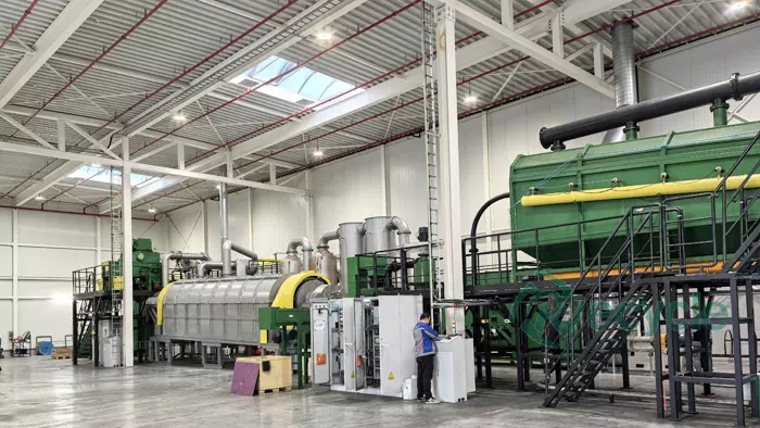 Lithium Battery Recycling Machines Site for a Belgian Customer Lithium Battery Recycling Machines Site for a Belgian Customer