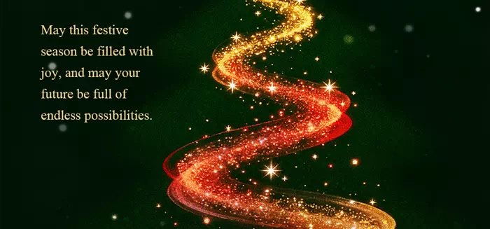 Warm wishes for a Merry Christmas