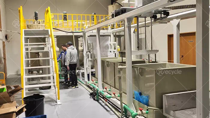 New Zealand customer gold refining workshop