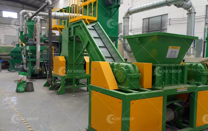 PCB Electronic Waste Recycling Plant