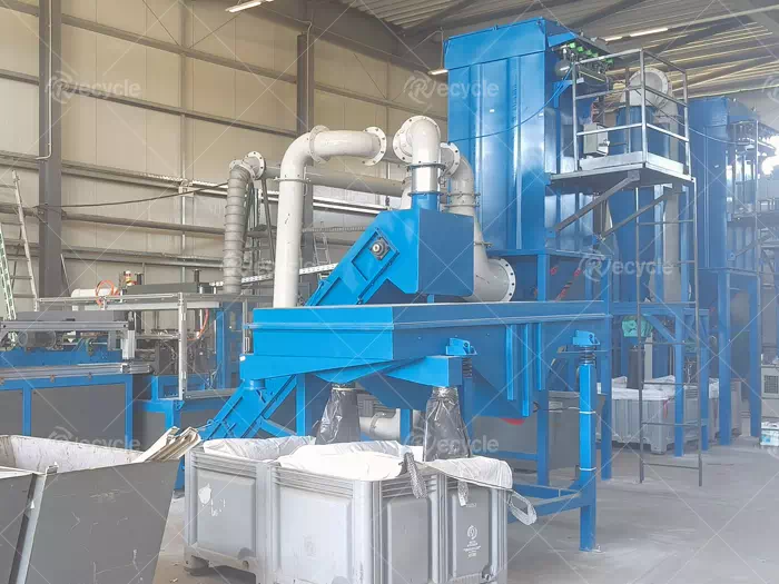 Photovoltaic Panel Recycling Equipment Site in Greece
