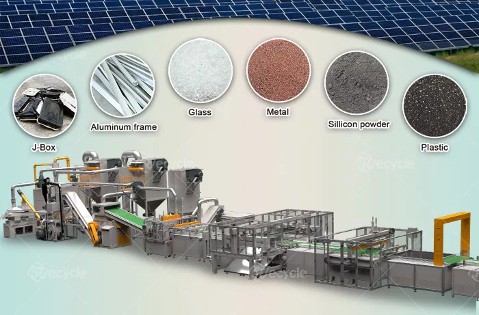 Solar Photovoltaic Panel Recycling Machine