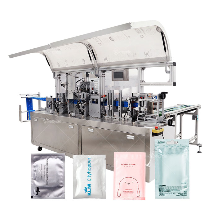 Full Automatic Single Four Side Seal Wet Wipes Packing Machine