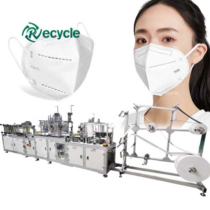 Fully Automatic KN95 Mask MachineProducts Henan Recycle Equipment Co